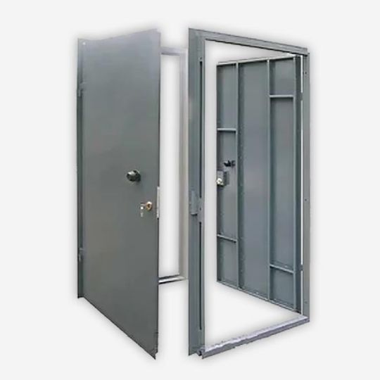 Однопольная однолистовая глухая техническая дверь